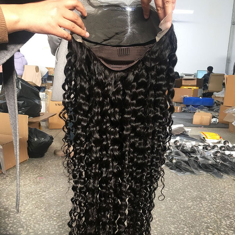 Human Hair Wigs Front Wigs Brazilian Hair Natural Color Lace Frontal Wig Long Raw Vietnam Human Virgin Cuticle Aligned Hair Lace