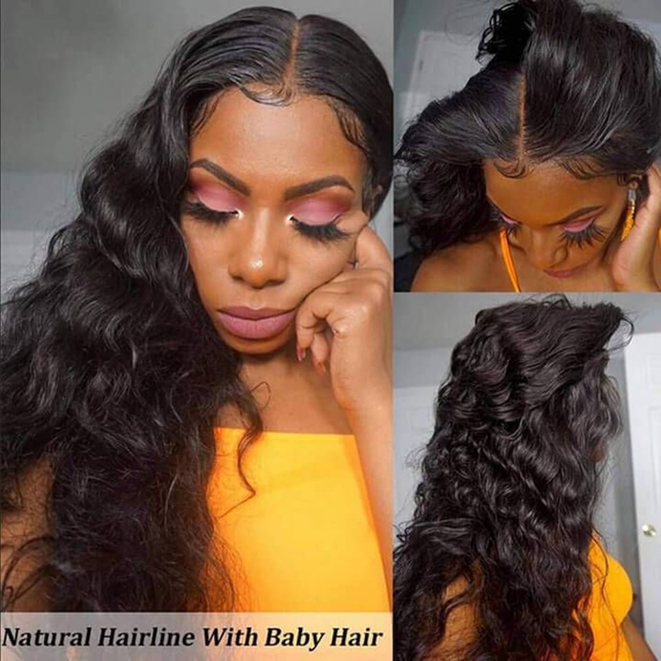 Human Hair Wigs Front Wigs Brazilian Hair Natural Color Lace Frontal Wig Long Raw Vietnam Human Virgin Cuticle Aligned Hair Lace