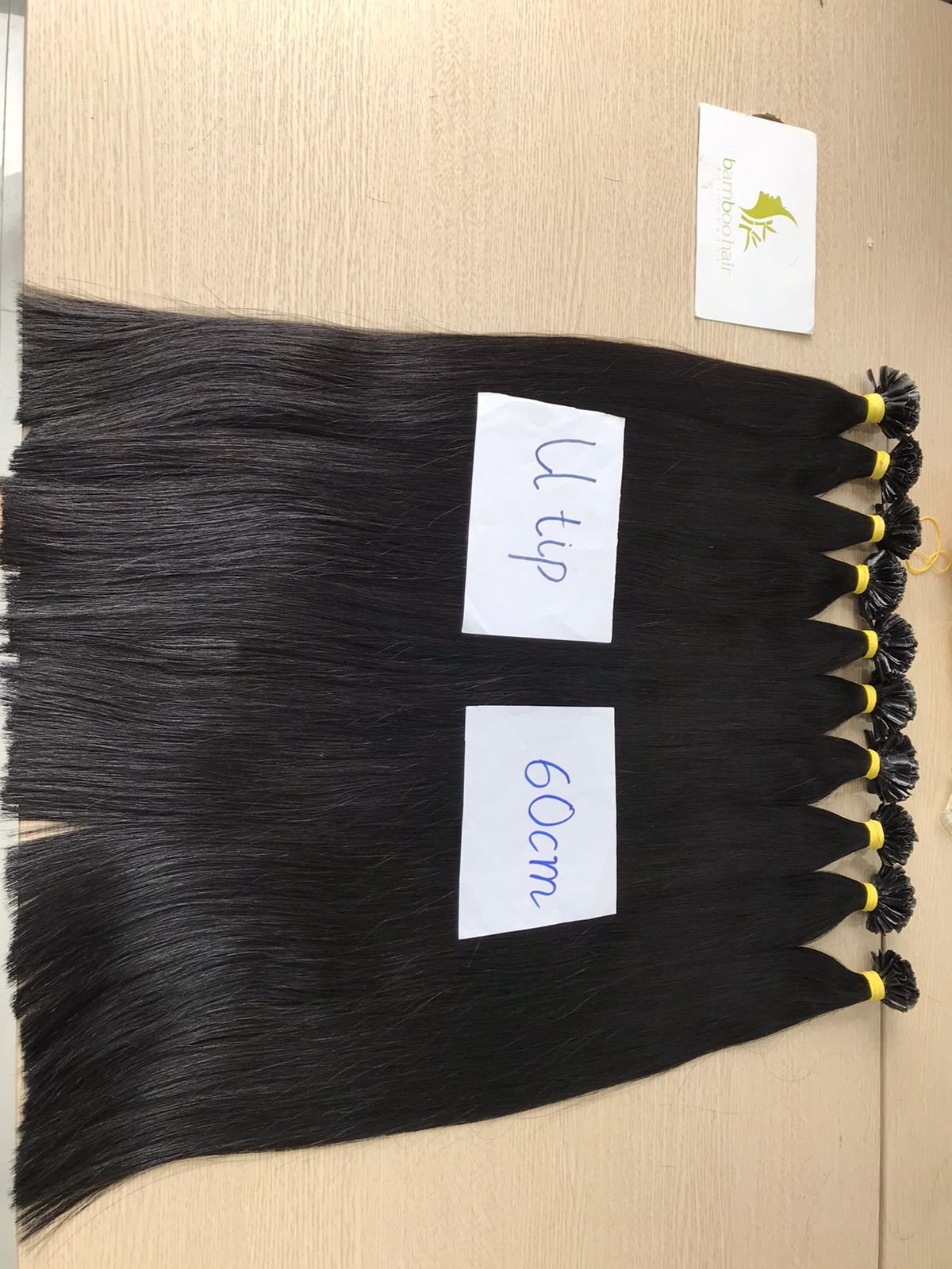 U-Tip Human Hair Extension Virgin High Quality Keratin U Tip Hair Manufacturer BambooHair Vietnam