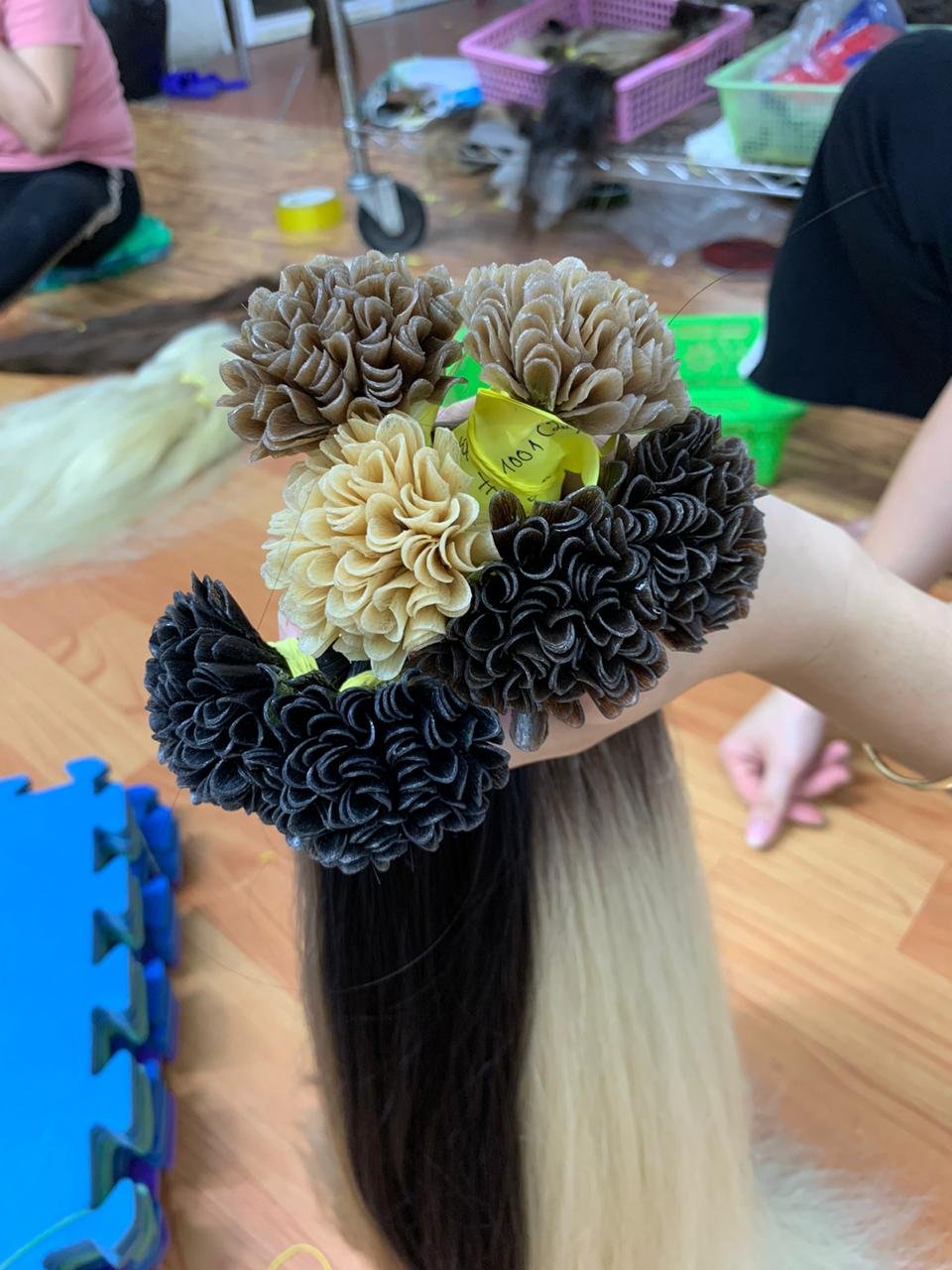 U-Tip Human Hair Extension Virgin High Quality Keratin U Tip Hair Manufacturer BambooHair Vietnam