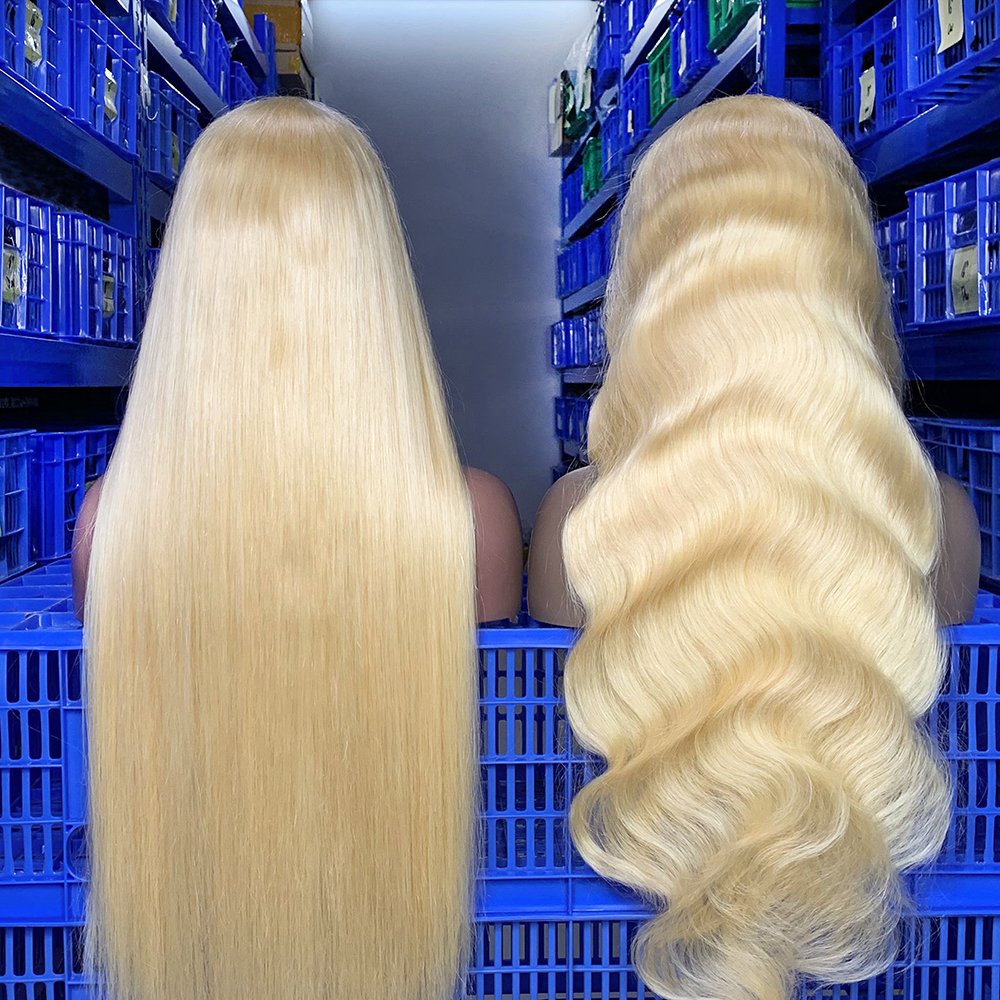 High Quality Wholesale 613 hd full lace human hair wig new arrival 613 lace frontal wigs