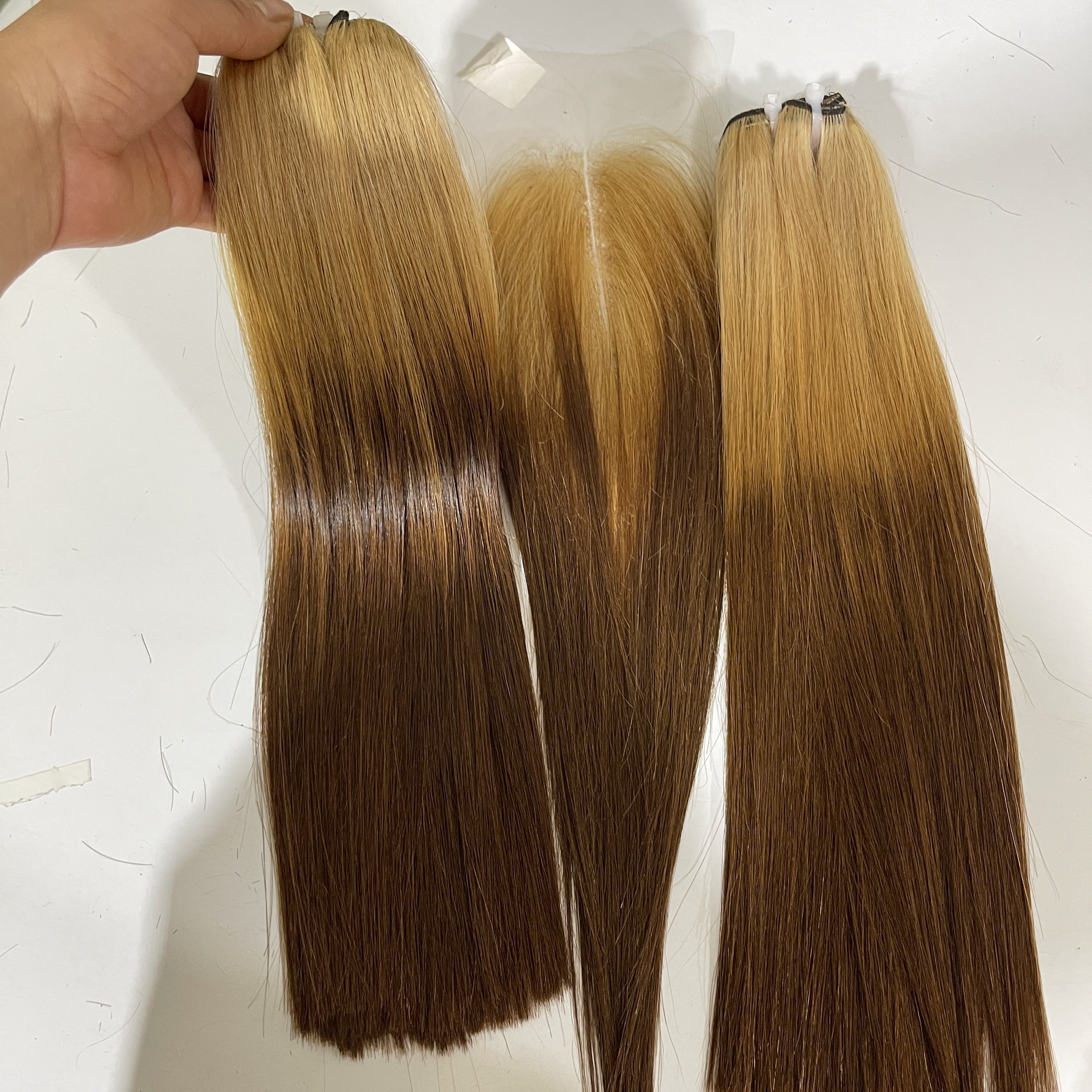 Top quality silky straight wholesale raw unprocessed virgin human Vietnamese hair bulk Hair extensions
