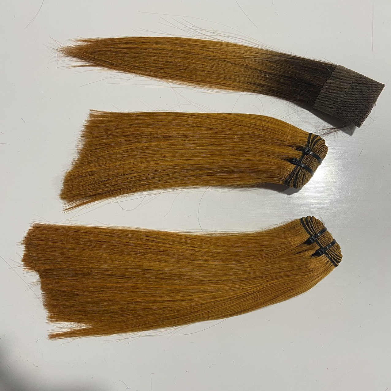 Beautiful Vietnamese Human Hair Extensions Raw Material 30-Inch Wave and Straight Styles Available in Bundles or 8-Inch Pieces