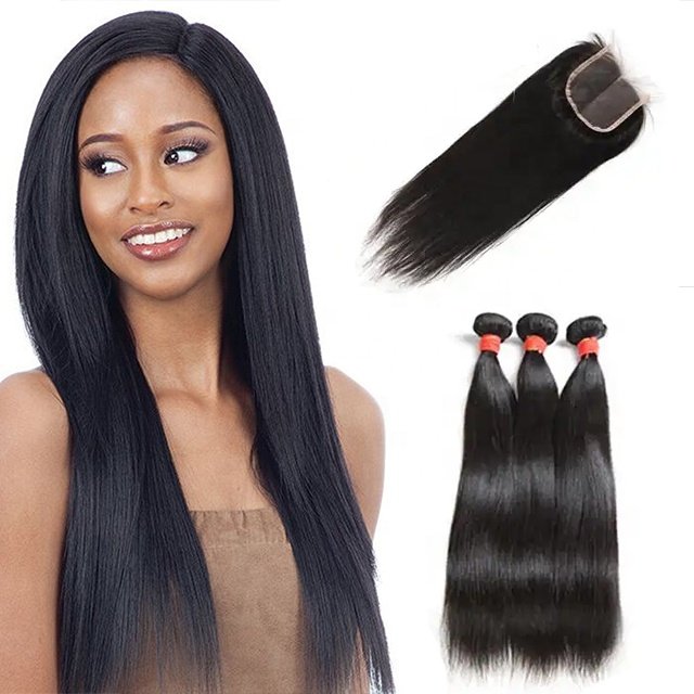2023 New Arrival machine made custom wigs Straight/ Body Wave 100% Human Hair Wig Wear 5*5 Glueless Wig