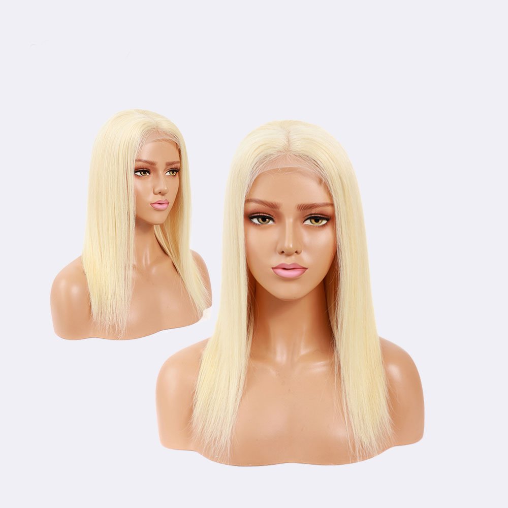 ZSF 613 Color Human Hair Wig Wholesale Lace Frontal Wig Brazilian Virgin Cuticle Aligned Silky Straight Human Hair Extension