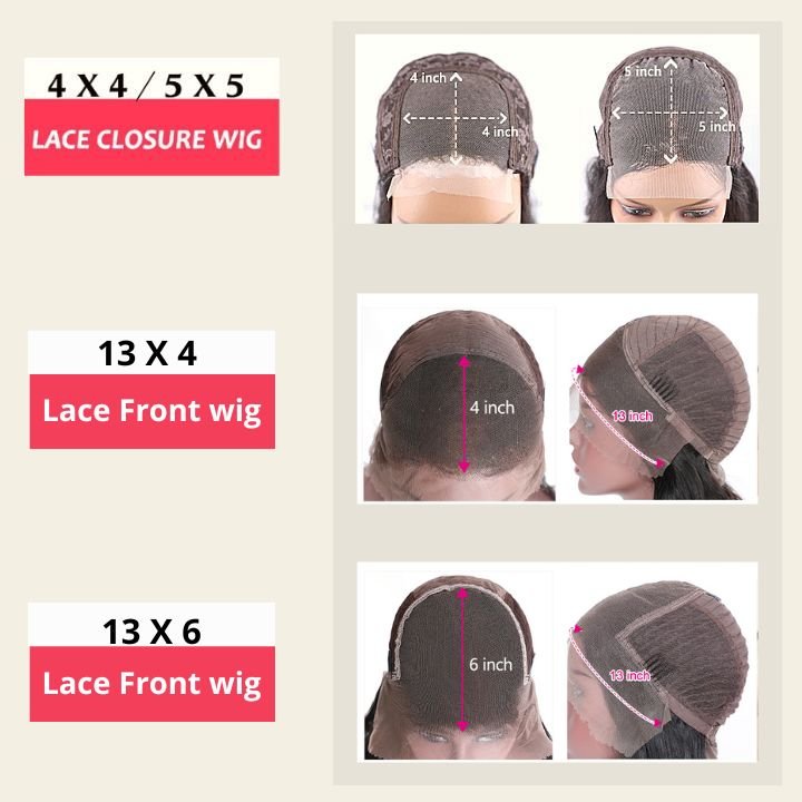 Pre Cut Wear And Go Glueless Wigs Human Hair 13x6 Full Hd Transparent Lace Front Wig Natural Human Hair Wigs For Black Women