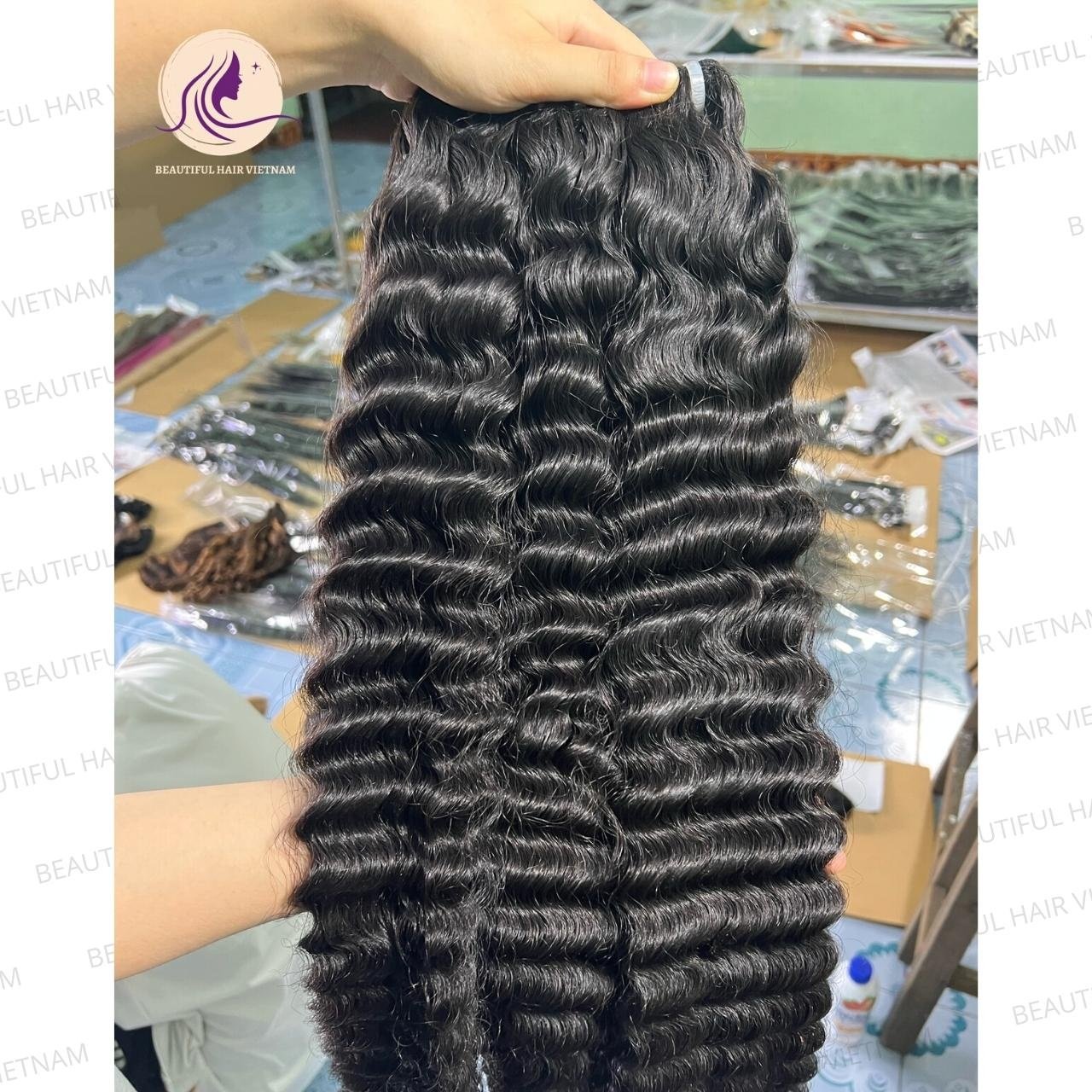 Hot Selling Item Curly Hair Wonderful Form Good Texture High Quality HD Lace Wigs, Burmese Curly Hair, Raw Hair Extensions