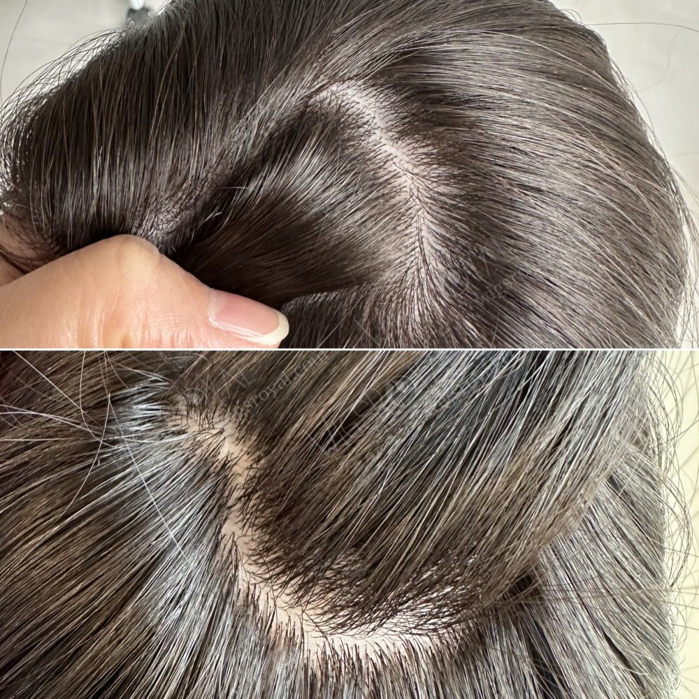 Most Realistic Real Raw Virgin Hair 16 18 20 22 Inch Small Cap Size Human Hair Wigs Best Full Lace Silk Top Wigs for Women
