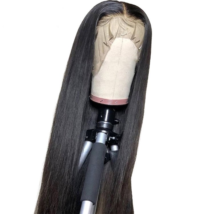 Wholesale Cheap Virgin Brazilian Cuticle Aligned Transparent Hd Lace 100% Natural Lacefront Wigs Human Hair For Black Women