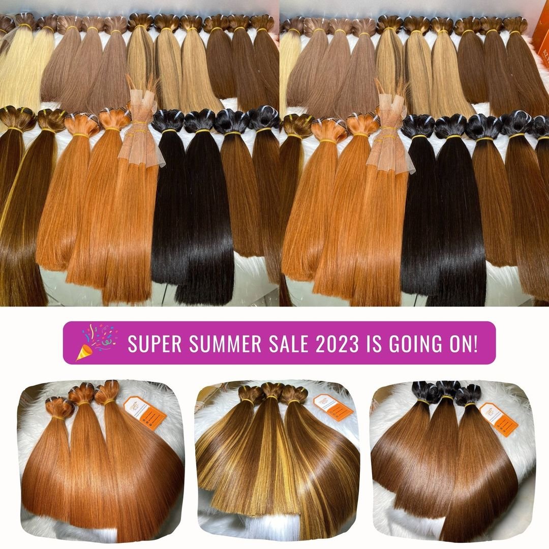 Vietnamese Super Double Drawn Virgin Mink Raw Unprocessed Hair Weave Bundles Color Bone Straight Human Hair Extensions Vendors