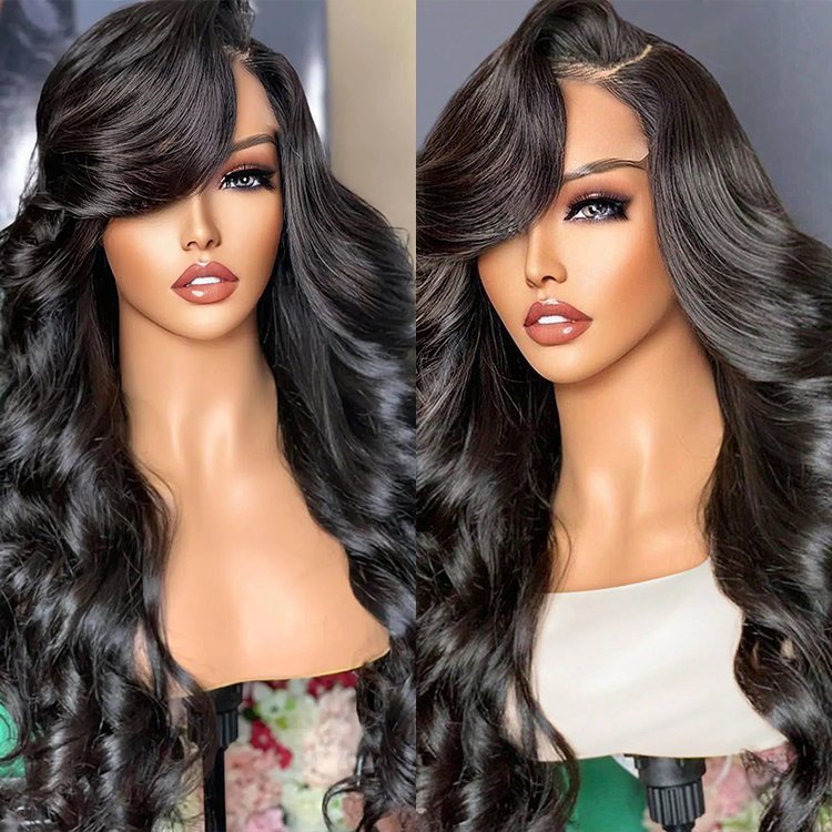 Virgin hair vendor wigs hd lace frontal wig, glueles wigs human hair raw indian hair ,Cuticle aligned preplucked human hair wigs