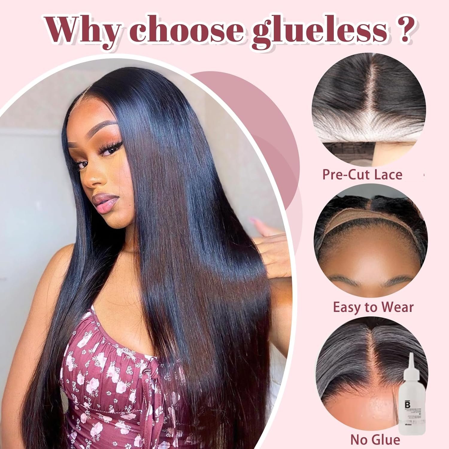 Wholesale Raw Peruvian Straight Hair Wigs 4x6 Lace Frontal 12a Glueless Wig High Quality 100% Virgin Human Hair Wig Without Glue