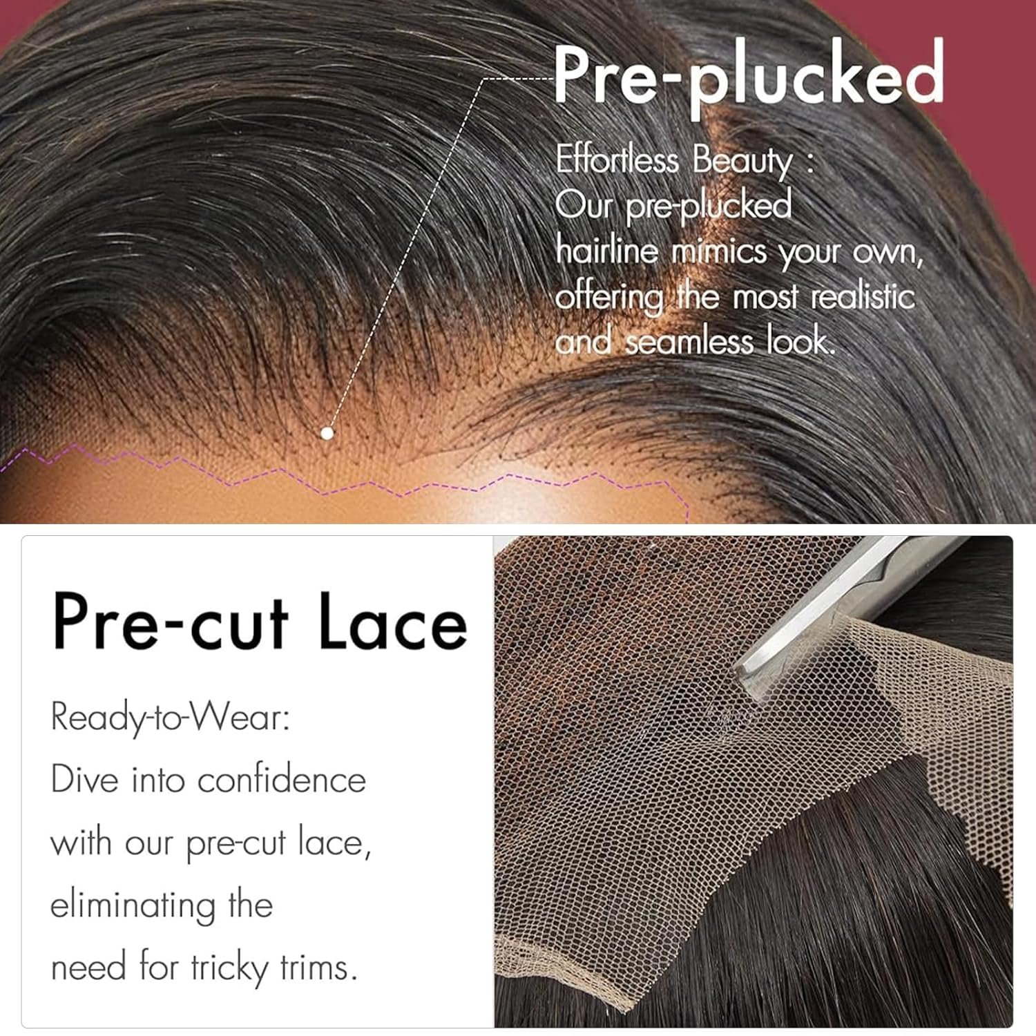 Wholesale Raw Peruvian Straight Hair Wigs 4x6 Lace Frontal 12a Glueless Wig High Quality 100% Virgin Human Hair Wig Without Glue
