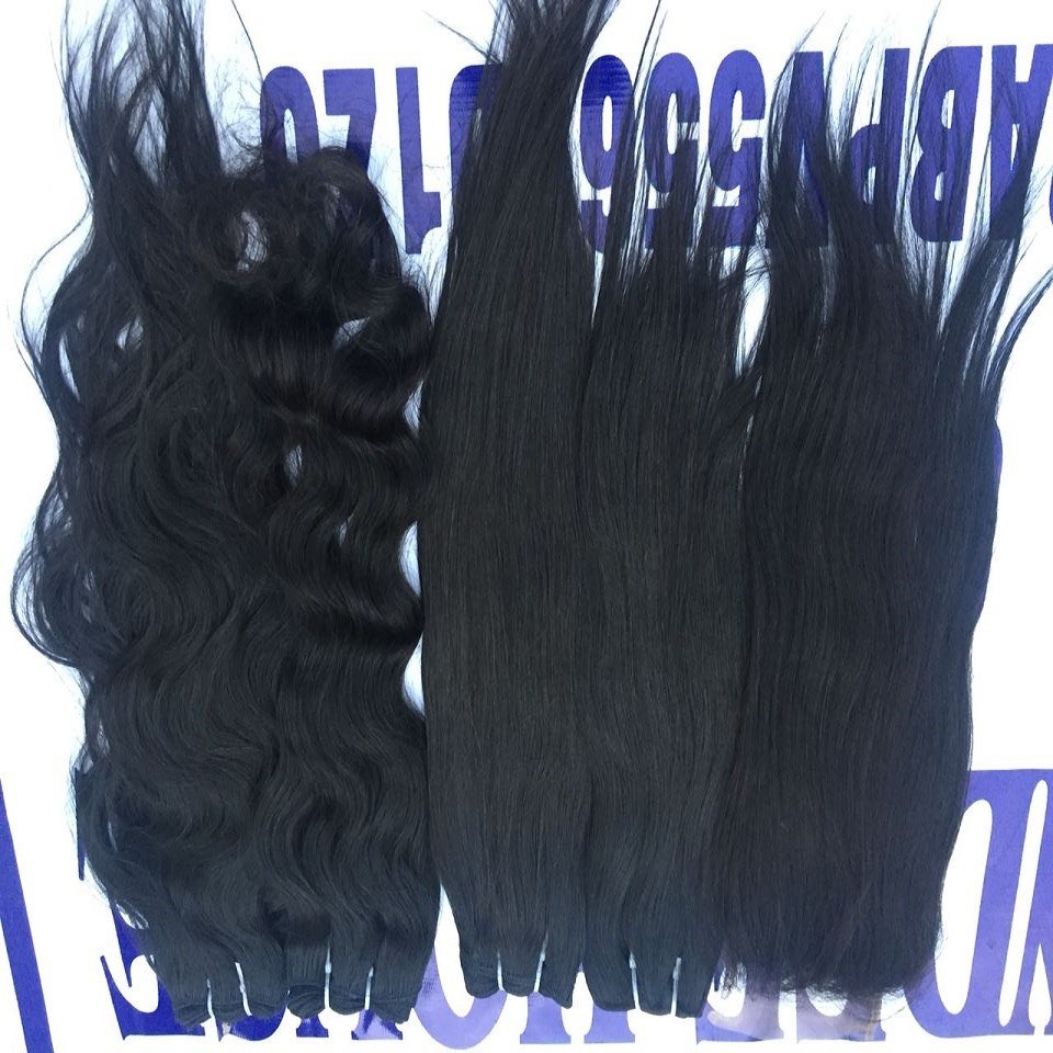 South Indian Temple Raw Natural Virgin Human Hair Weave Extension Wavy Straight Italian Curl Style