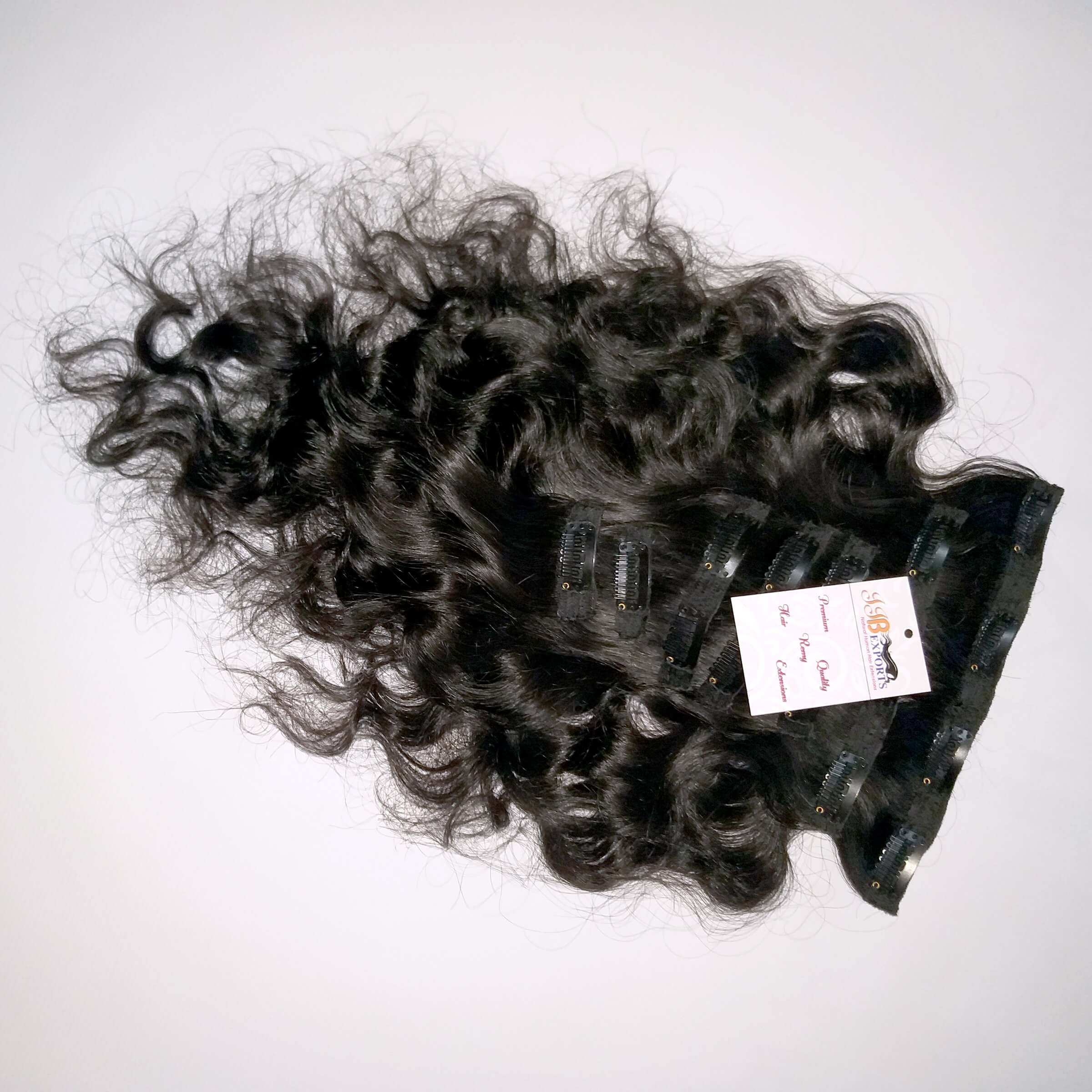 Wholesale Price Long Lasting Raw Virgin Brazilian Clip In Hair Extensions 100% Unprocessed Indian Machine Weft Thick Ends