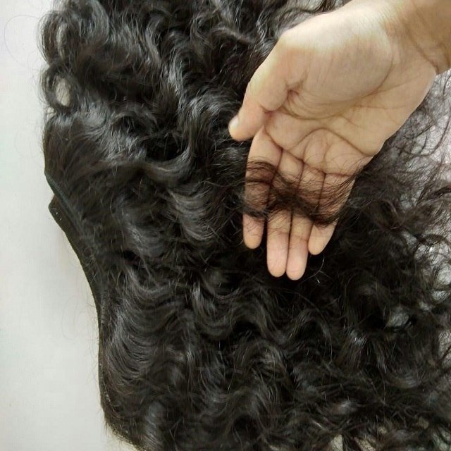 REMY RAW 100 Human Hair Bundle Extension Raw Indian Remy Natural Vendor DHL Top Style Wave Color Double Weight Material Silky