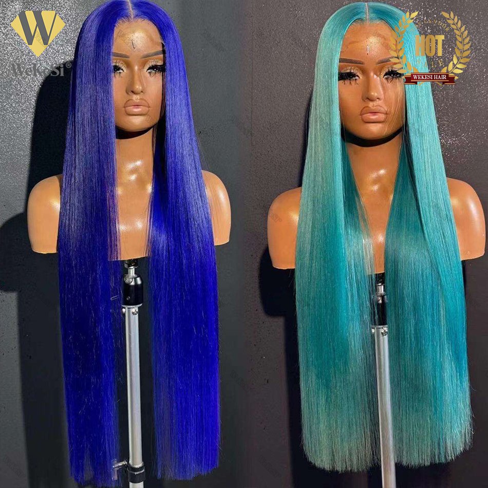 Bone Straight Color Virgin Human Hair Wig,Raw Vietnamese Human Hair Wigs Vendor,Glueless HD Lace Frontal Front Wigs Human Hair
