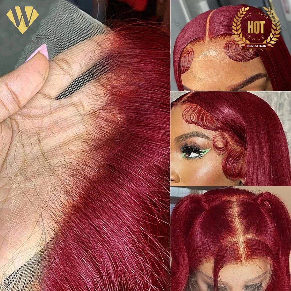 Bone Straight Color Virgin Human Hair Wig,Raw Vietnamese Human Hair Wigs Vendor,Glueless HD Lace Frontal Front Wigs Human Hair