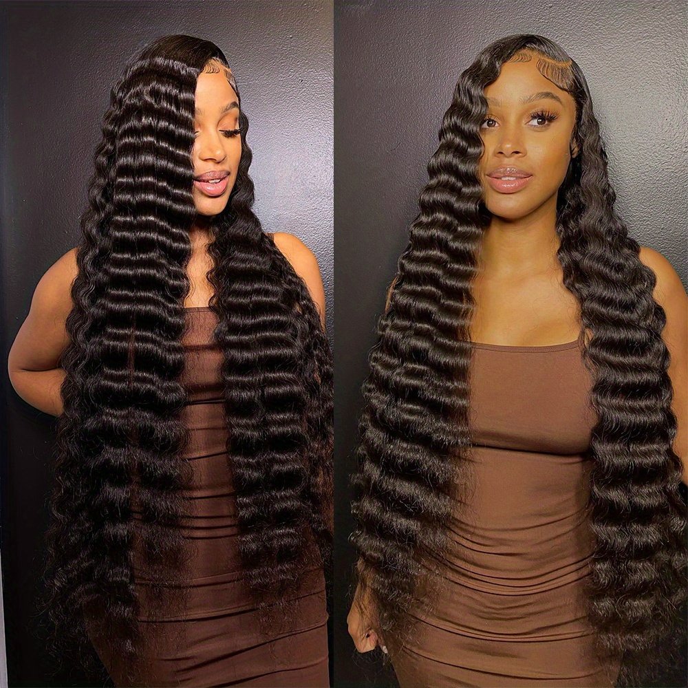 Glueless Human Hair Lace Front Wigs Raw Vietnamese Hair Wholesale Cuticle Aligned Virgin Deep Wave Brazilian Human Hair Wigs