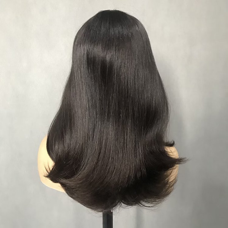 Medical Wig European Human Hair For Alopecia Patients Silicone Mono Top Virgin Hair With Factory Customize Size Full Hand Made