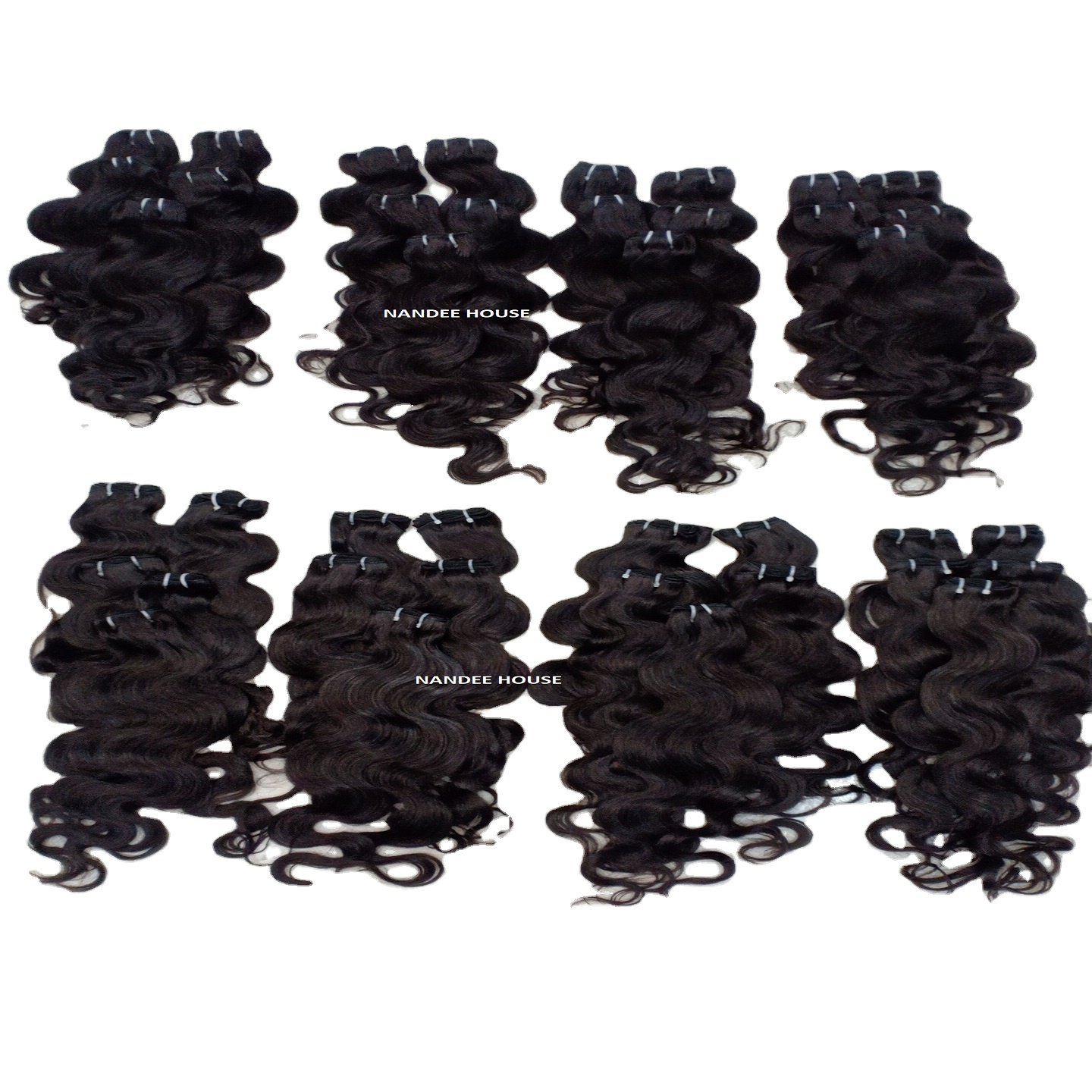 South Indian Temple Wavy Straight Silky and Cuticle Aligned 100% Human Hair Virgin Malaysian Indian for Hair Extensions