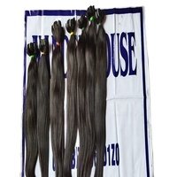South Indian Temple Wavy Straight Silky and Cuticle Aligned 100% Human Hair Virgin Malaysian Indian for Hair Extensions