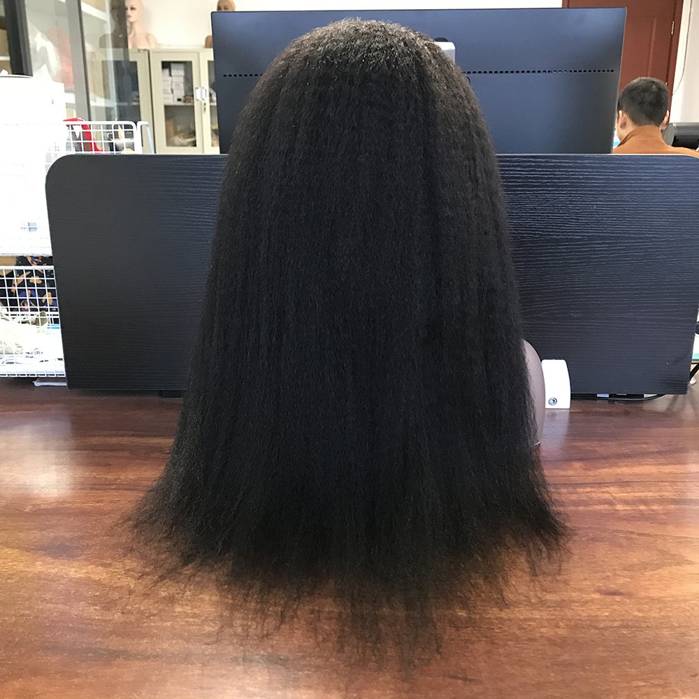 Best cuticle aligned virgin cheap remy natural virgin hair wigs,brazilian wholesale 100% human hair for black women headband wig