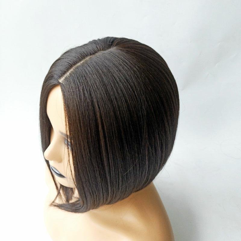 New Arrival Heat Resistant Fibre Synthetic Bob Short Hair Wig Lace Front Wigs For Women Cut Short Bob