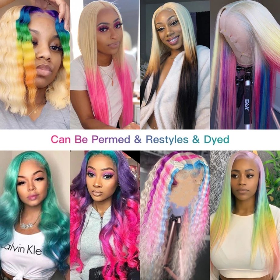 613 Lace Frontal Wig Blonde Human Hair Straight Lace Human Hair Wigs For Black Women 30 Inch Hd Lace Frontal Wig