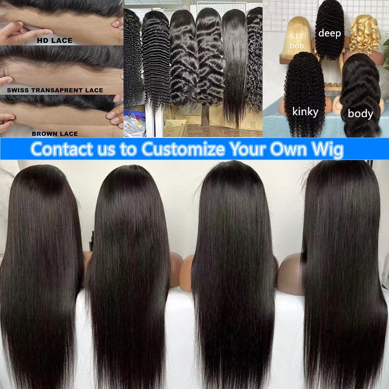 Wear And Go Human Hair Wig 5x5 Hd Lace Frontal Cuticle Aligned Hair Indian Wigs, Glueless HD Lace Frontal Wigs For Black Women