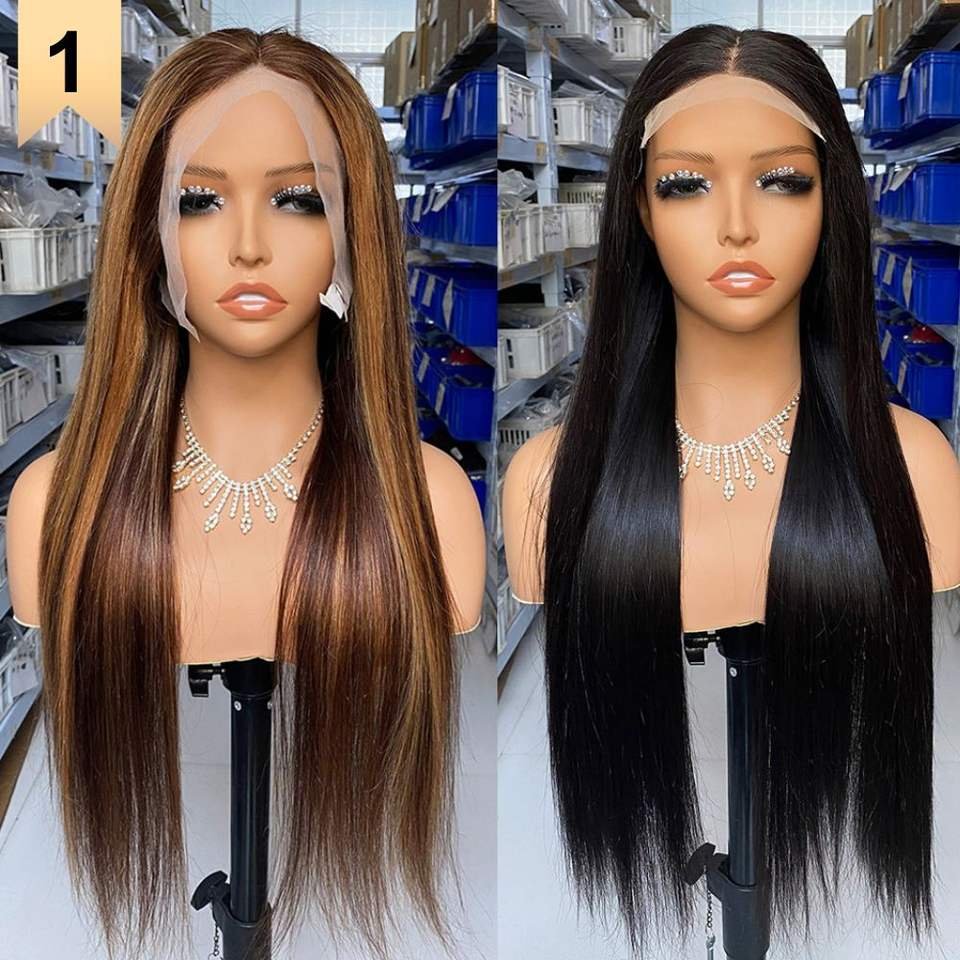 Wholesale Raw Indian Virgin Natural 180% Density Human Hair Hd Full Lace Frontal Wig Transparent Lace Front Human Hair Wigs