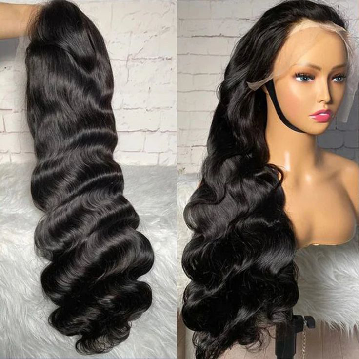 Wholesale 12A Cuticle Aligned Raw Brazilian Human Hair Wigs 13x4 Lace Front Wig for Black Women HD Full Lace Frontal Wig