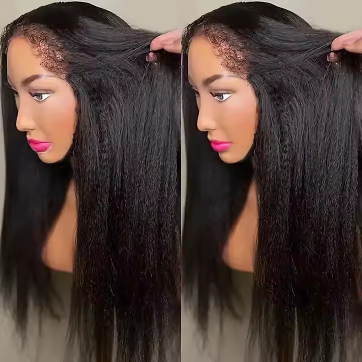 Wholesale 12A Cuticle Aligned Raw Brazilian Human Hair Wigs 13x4 Lace Front Wig for Black Women HD Full Lace Frontal Wig