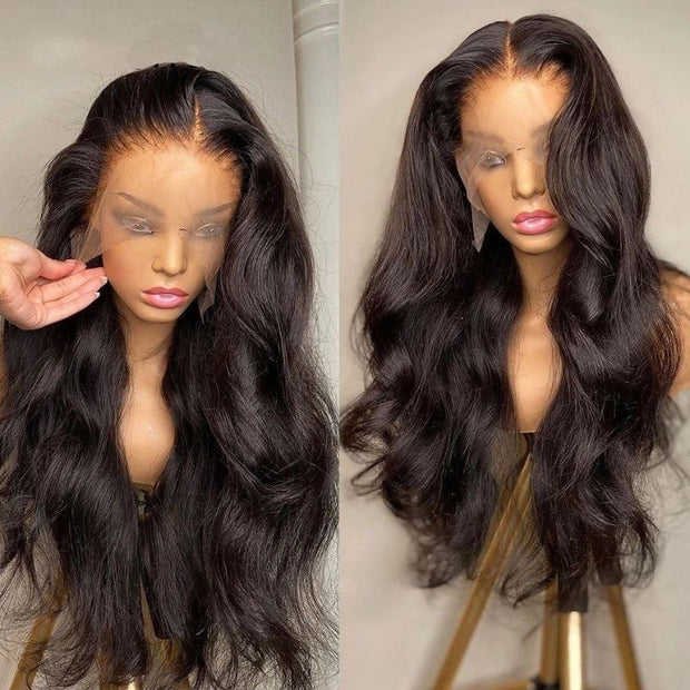 Yaki Straight Wig 360 Lace Frontal HD Human Hair Wigs 360 Full Lace Kinky Straight Wigs Human Hair Lace Front Brazilian