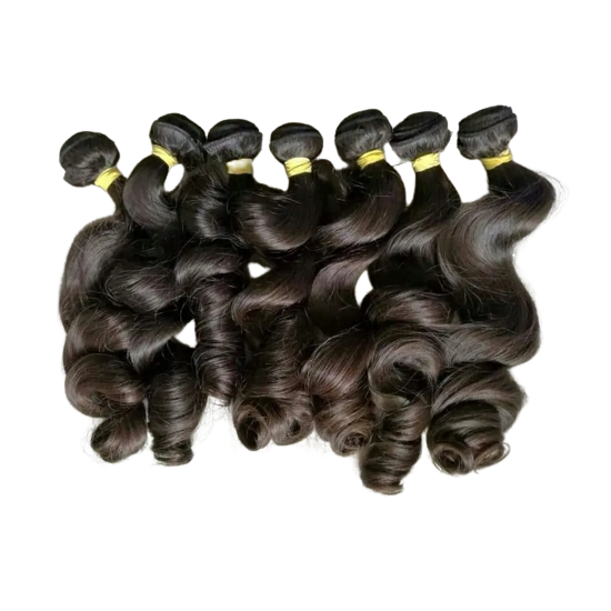 Hot Sell 2024 Machine Weft Brazilian Hair Bundle with 100% Natural Human Hair Extension & Cuticle Aligned
