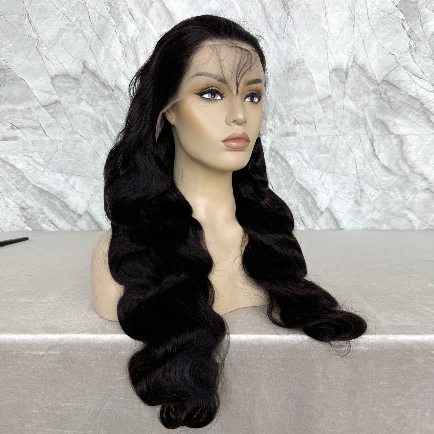 100% human hair wigs virgin brazilian hair top quality hair wholesale body wave lace frontal wigs