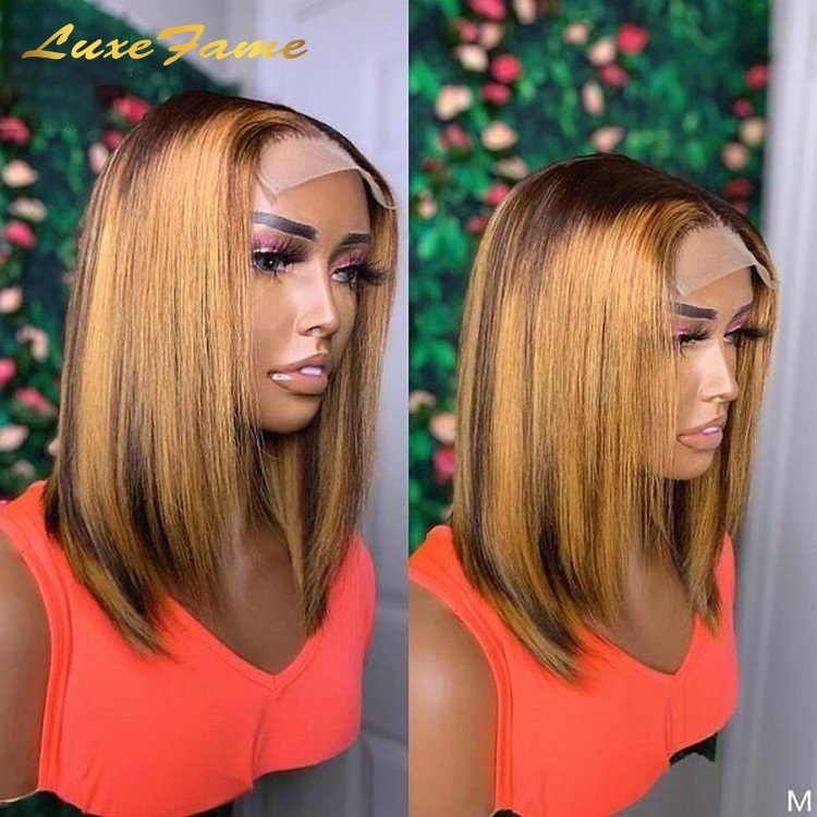 P4/27 Color Wigs Human Hair Piano Wig,Wholesale Piano Color Human Hair Full Lace Wig,Colored Human Hair Wigs For Black Women
