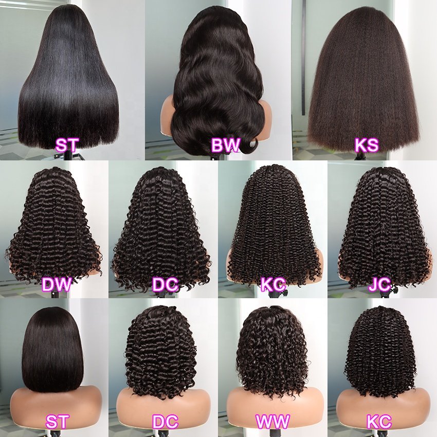 Brazilian Virgin Hd Full Lace Human Hair Wigs For Black Women Peluca De Cabello Humano Hair Hd Lace Front Wig With Baby Hair
