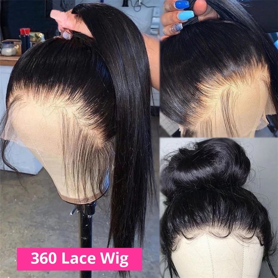 360 Lace Wigs Vendor Women Human Hair Wigs 360 Full Lace Frontal 100 Virgin Human Hair 360 Naturelle Swiss Lace Frontal Wig