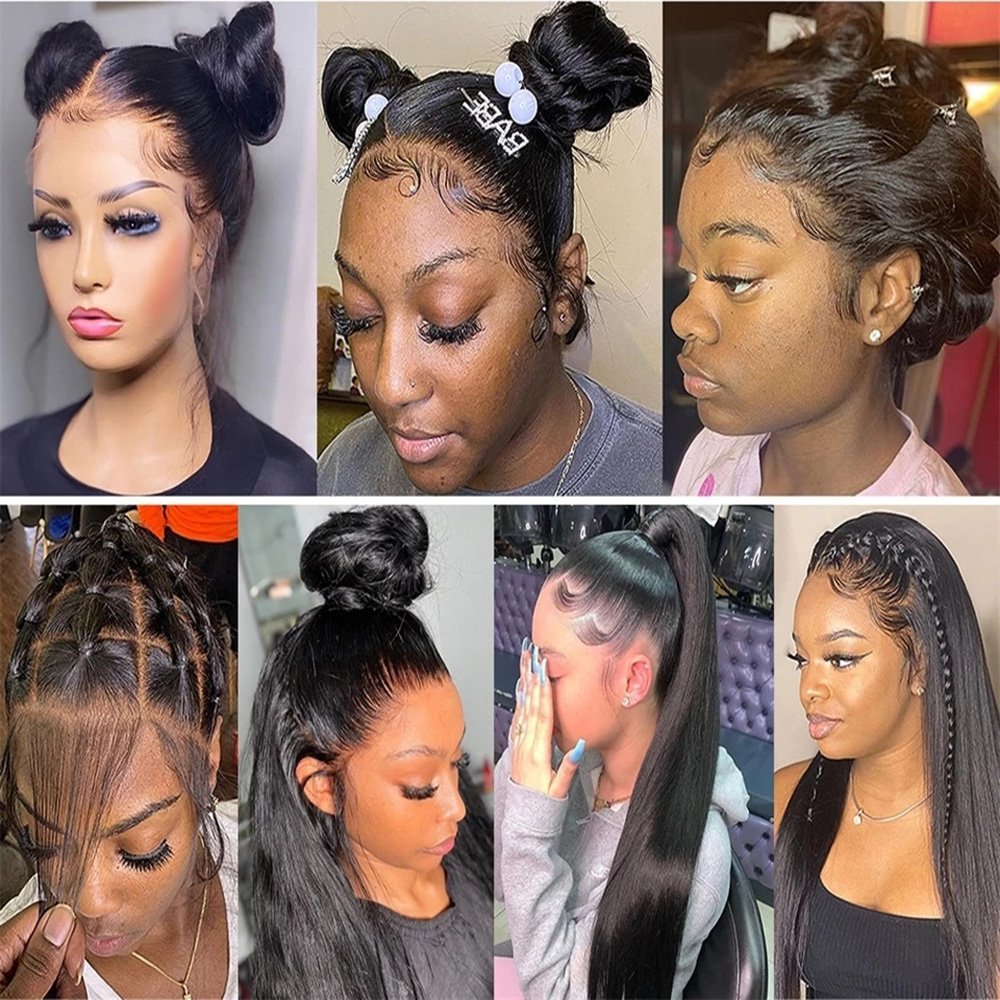 360 Lace Wigs Vendor Women Human Hair Wigs 360 Full Lace Frontal 100 Virgin Human Hair 360 Naturelle Swiss Lace Frontal Wig