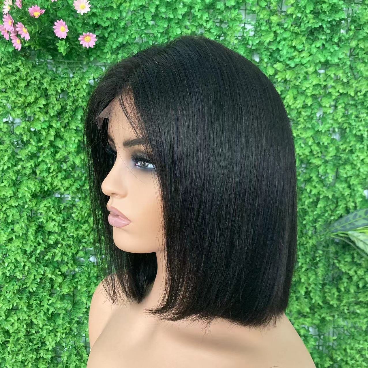 Factory hotsales 4x4 hd lace BOB wig human hair wigs HD lace