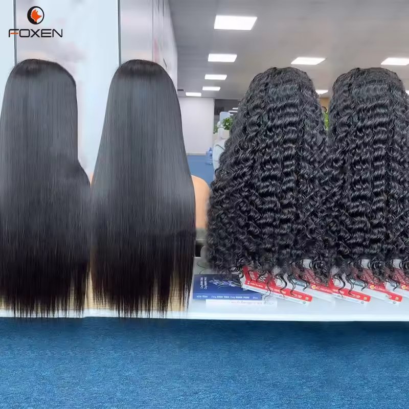 Raw Cambodian Wig Human Hair Lace Front 200 Density 30 Inch Hd Deep Wave Hd Lace Frontal Wig Raw Human Hair Wigs With Baby Hair