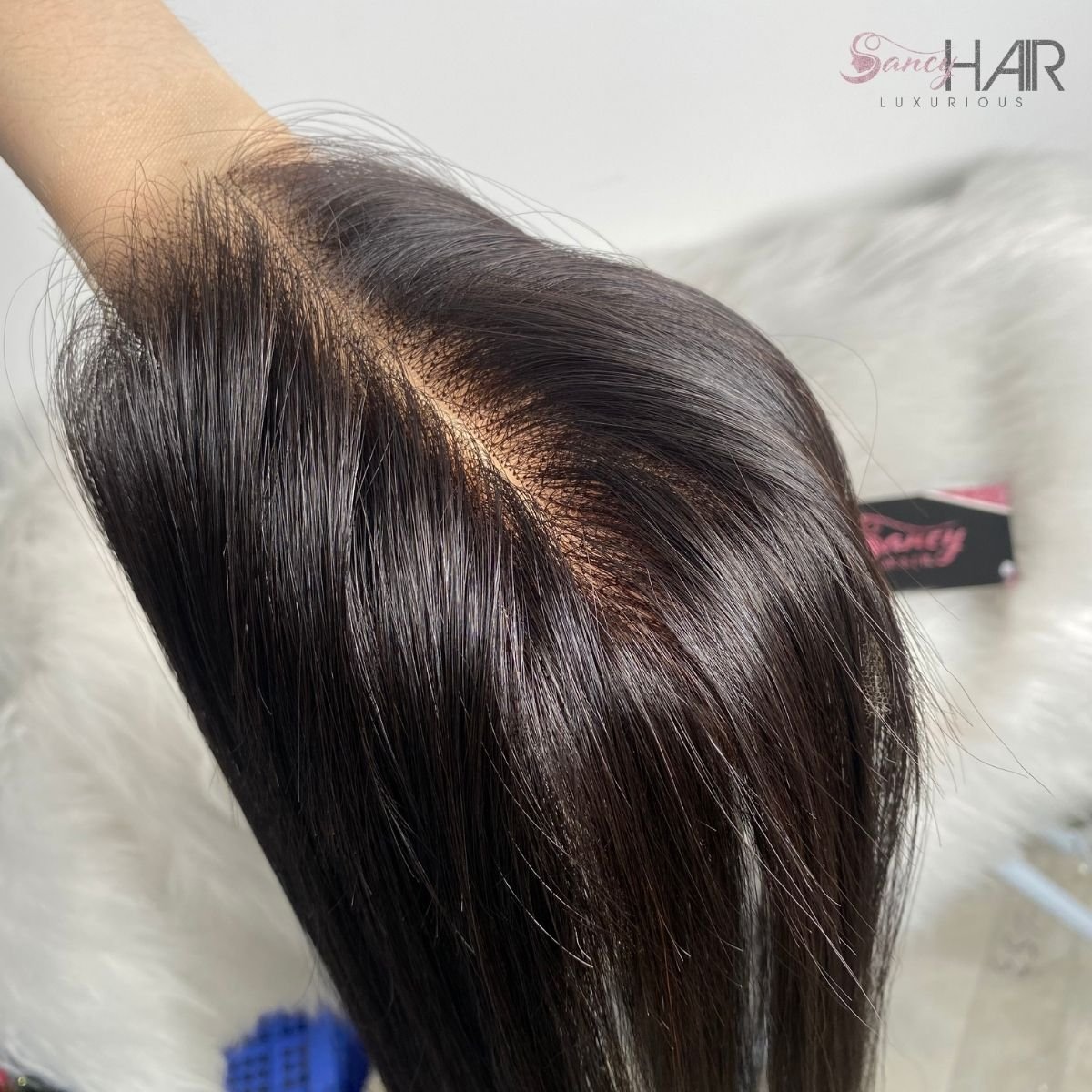High Quality Double Wigs Closure For Black Women Cuticle Aligned Raw Hair Weft Hair Extensions Exquisite Virgin Human Hair Wigs