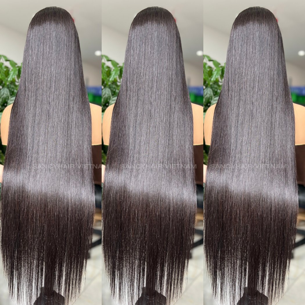 High Quality Double Wigs Closure For Black Women Cuticle Aligned Raw Hair Weft Hair Extensions Exquisite Virgin Human Hair Wigs
