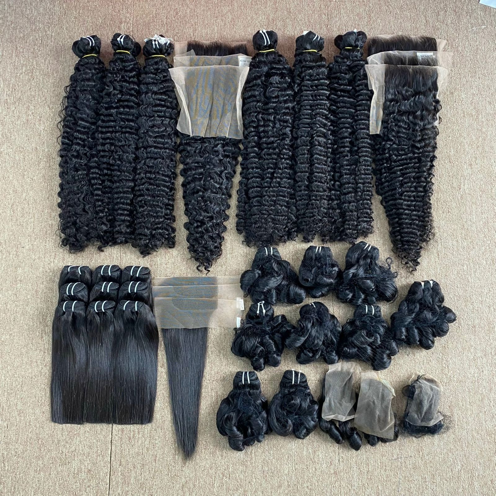 Single Donor Multiple donors Burmese Tight Curly Raw Vietnamese Human Hair Cuticle Aligned Hair wholesale price