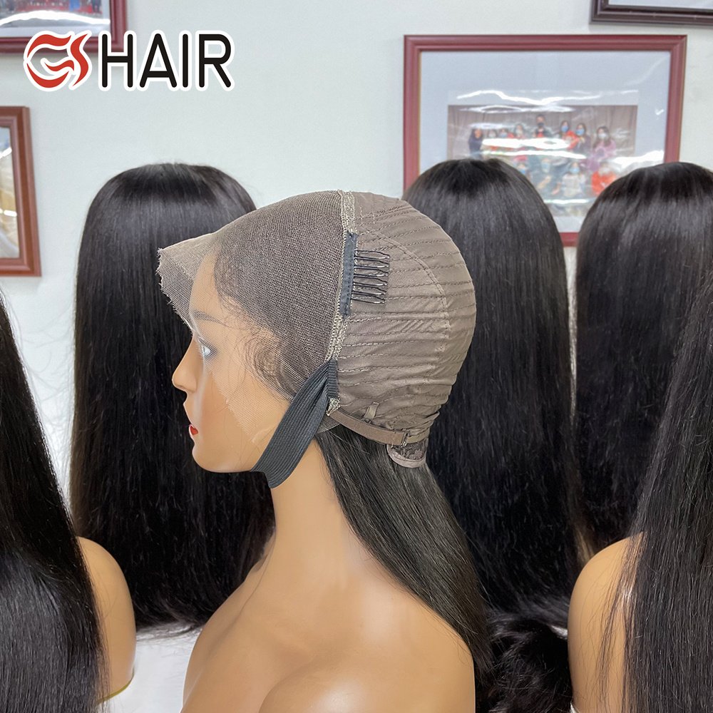 GS 13X4 Transparent Full Hd Lace Frontal Wig,Raw Vietnamese Hair Wig Products For Black Women,Natural Human Hair Lace Front Wigs