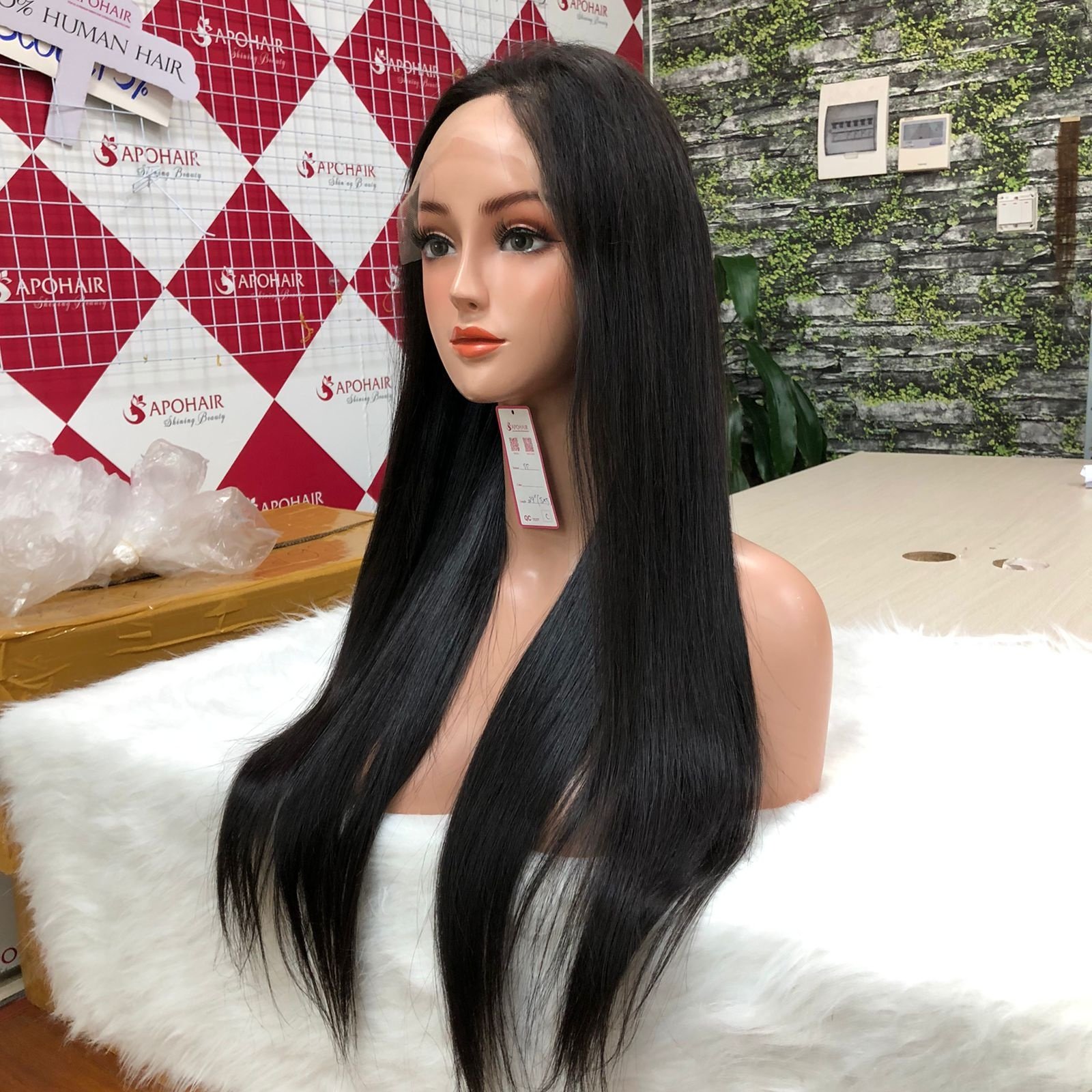 Factory price human hair wigs lace frontal wig 13*6 cuticle aligned hair Transparent for Black with Baby Women DHL Western Swiss