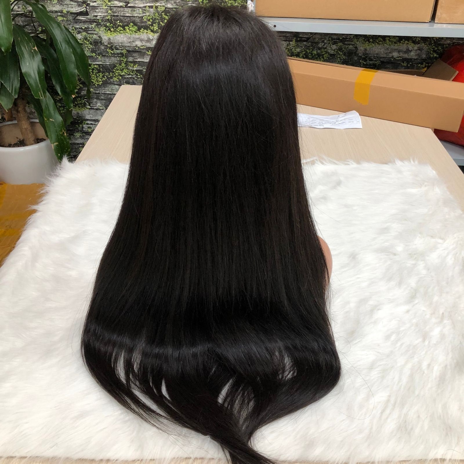Factory price human hair wigs lace frontal wig 13*6 cuticle aligned hair Transparent for Black with Baby Women DHL Western Swiss