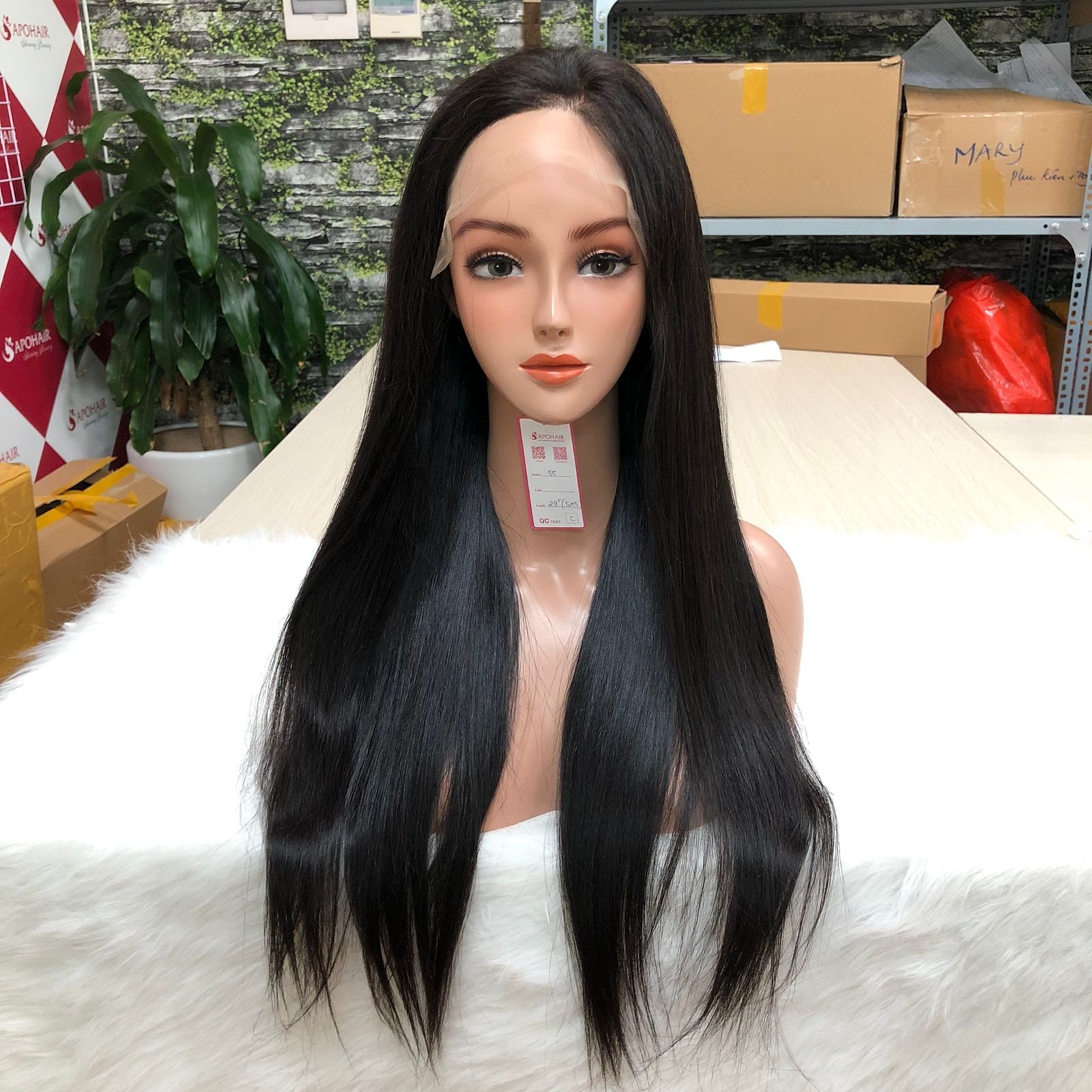 Factory price human hair wigs lace frontal wig 13*6 cuticle aligned hair Transparent for Black with Baby Women DHL Western Swiss