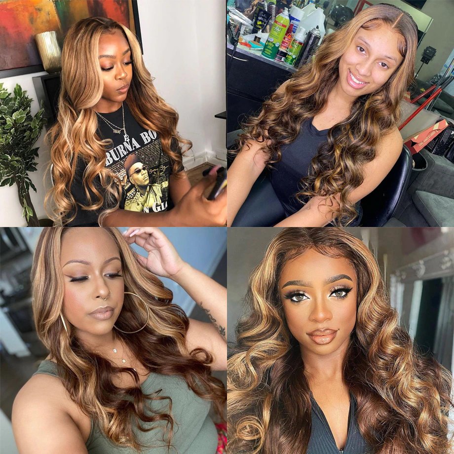 Wholesale Brazilian Hair HD Lace Front Wig,Virgin Cuticle Aligned Human Hair Full Lace Wig,13x6 Lace Frontal Wig For Black Women